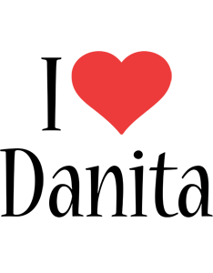 Danita i-love logo