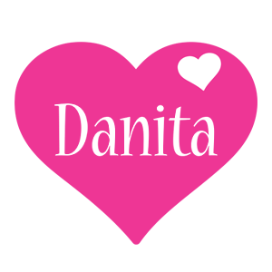 Danita love-heart logo