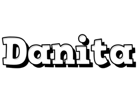 Danita snowing logo