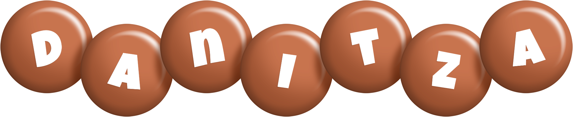 Danitza candy-brown logo