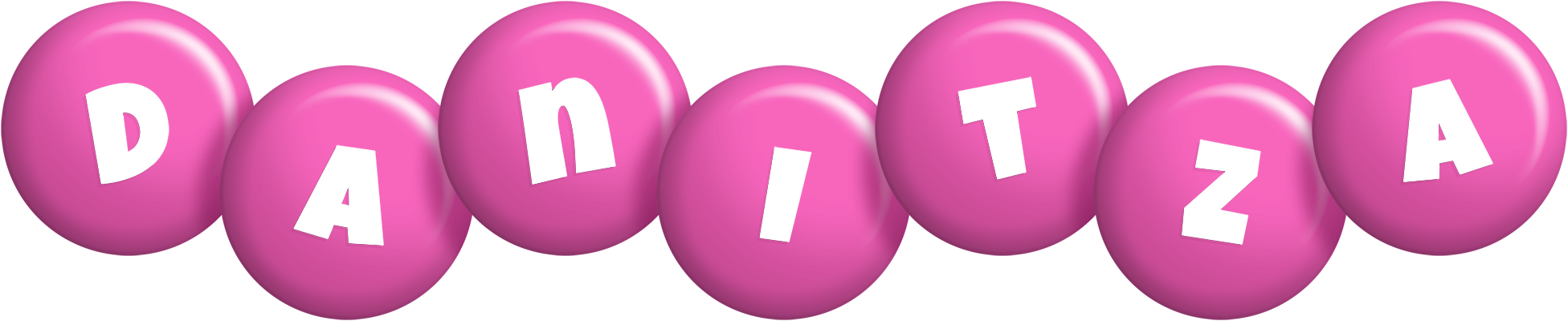Danitza candy-pink logo