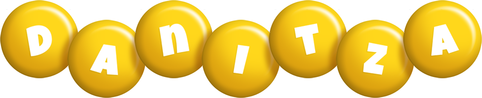 Danitza candy-yellow logo