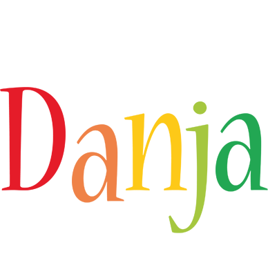 Danja birthday logo