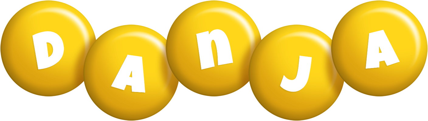 Danja candy-yellow logo