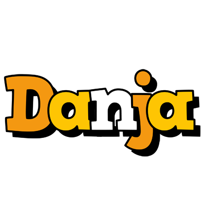 Danja cartoon logo