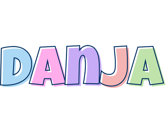 Danja pastel logo