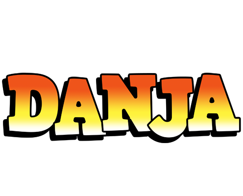 Danja sunset logo