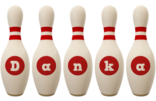 Danka bowling-pin logo