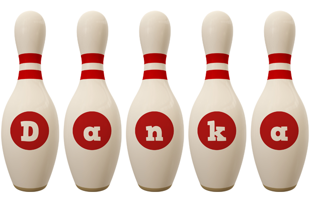 Danka bowling-pin logo
