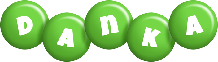Danka candy-green logo