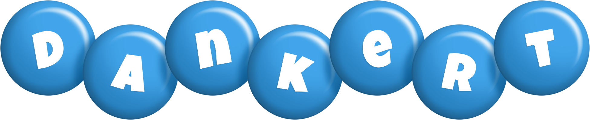 Dankert candy-blue logo