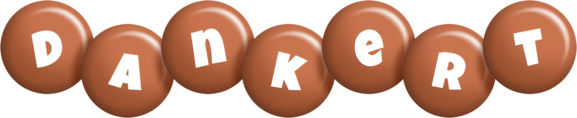 Dankert candy-brown logo