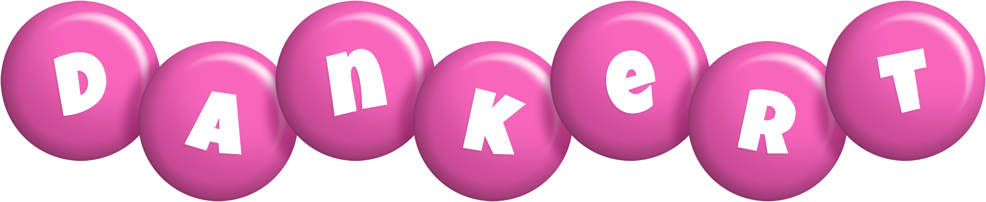 Dankert candy-pink logo