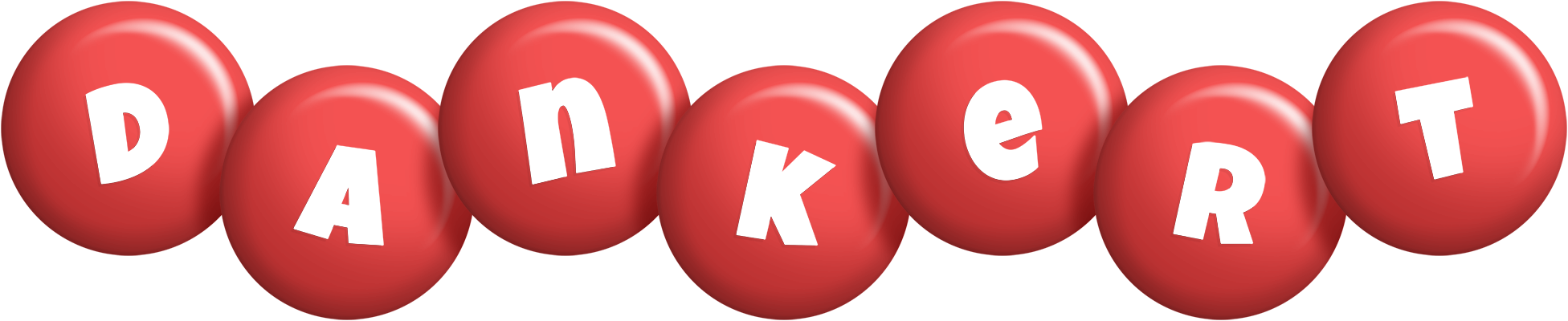 Dankert candy-red logo