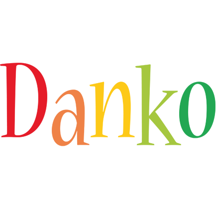 Danko birthday logo