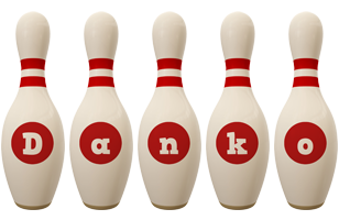 Danko bowling-pin logo