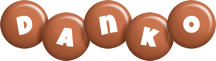 Danko candy-brown logo
