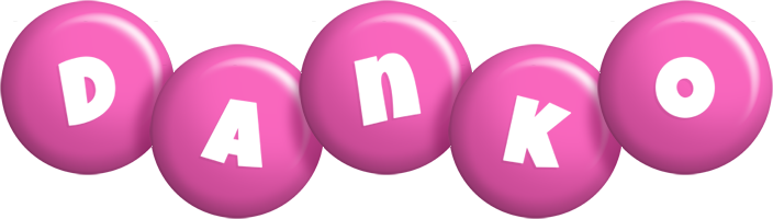 Danko candy-pink logo