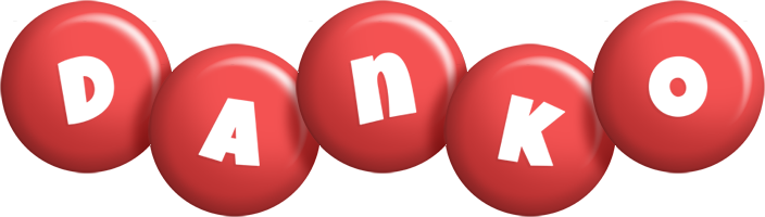 Danko candy-red logo