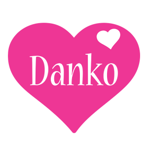 Danko love-heart logo