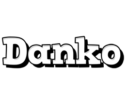 Danko snowing logo