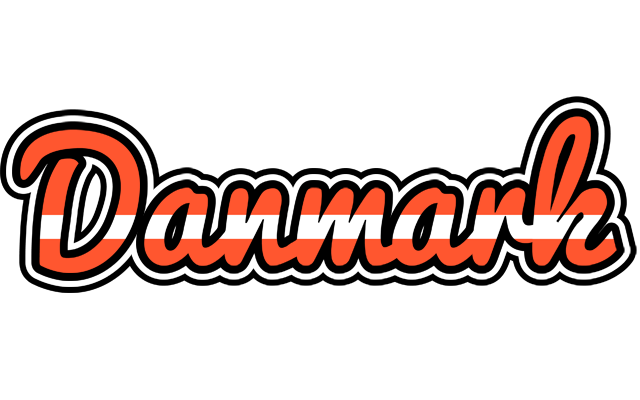 DANMARK logo effect. Colorful text effects in various flavors. Customize your own text here: https://www.textgiraffe.com/logos/denmark/