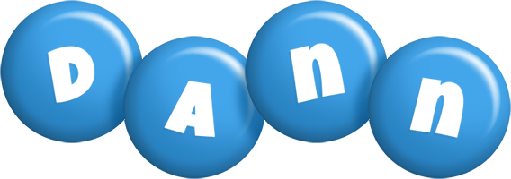 Dann candy-blue logo