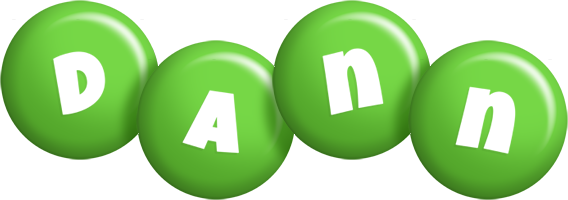 Dann candy-green logo