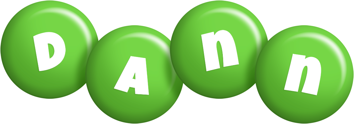Dann candy-green logo