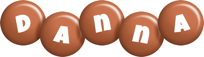 Danna candy-brown logo