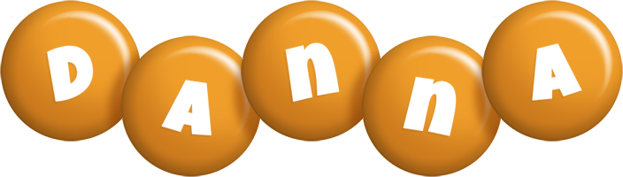 Danna candy-orange logo