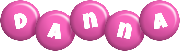 Danna candy-pink logo