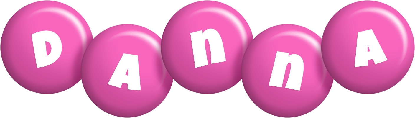 Danna candy-pink logo