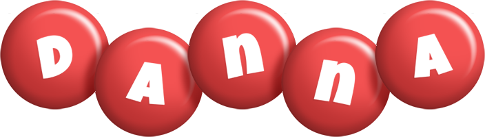 Danna candy-red logo