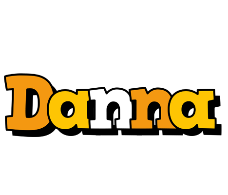 Danna cartoon logo