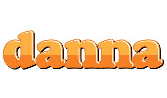 Danna orange logo