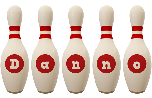 Danno bowling-pin logo