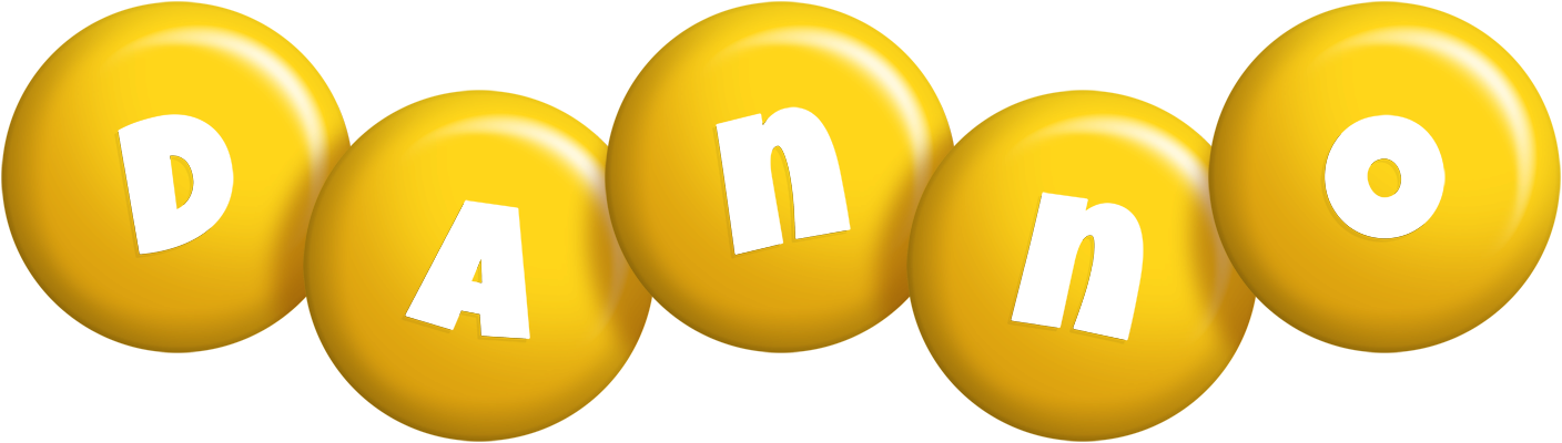 Danno candy-yellow logo