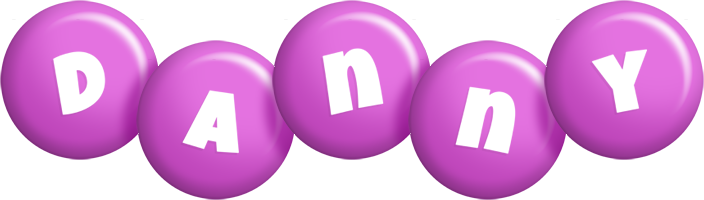 Danny candy-purple logo