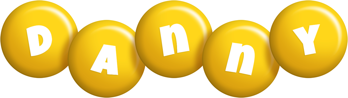 Danny candy-yellow logo