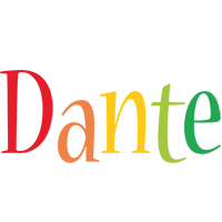 Dante birthday logo