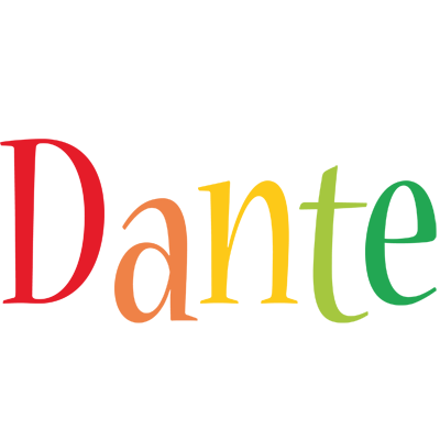 Dante birthday logo