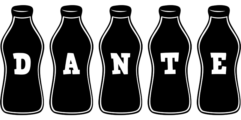 Dante bottle logo