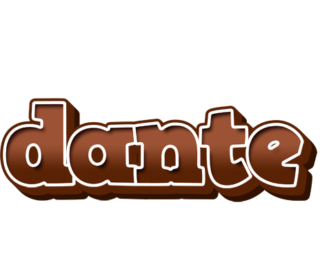 Dante brownie logo