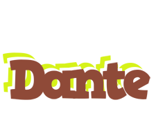 Dante caffeebar logo