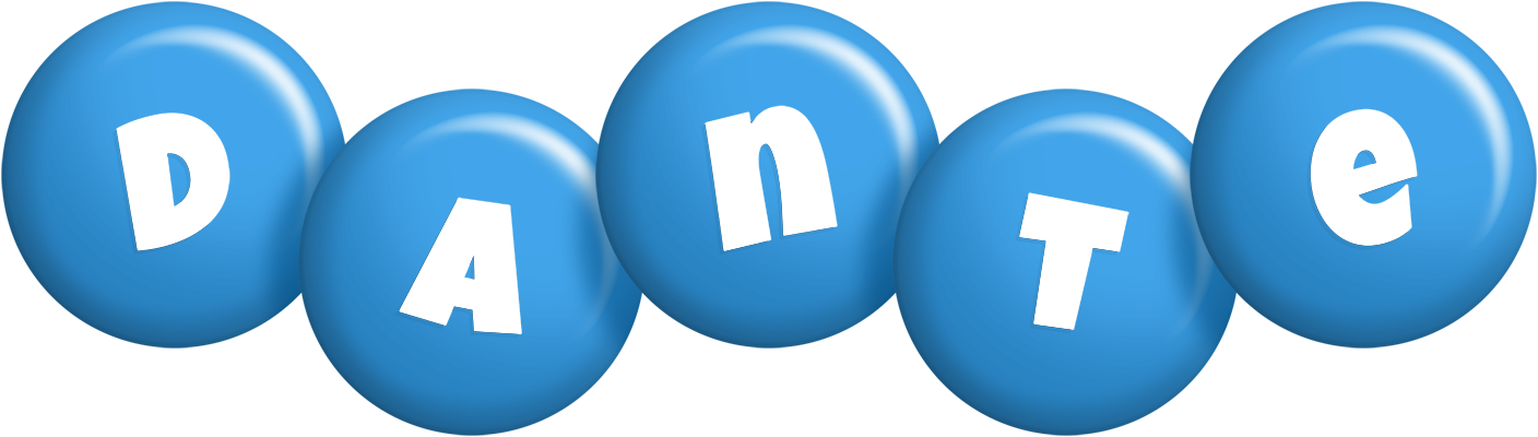 Dante candy-blue logo