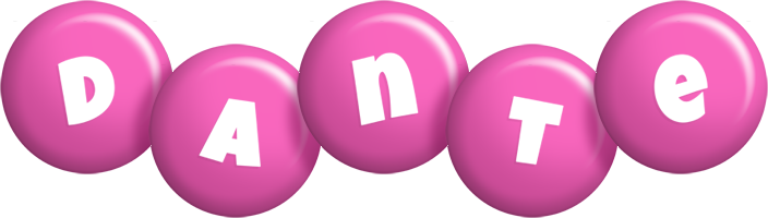 Dante candy-pink logo
