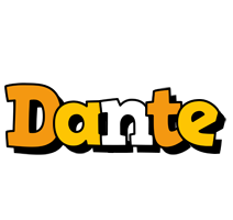 Dante cartoon logo