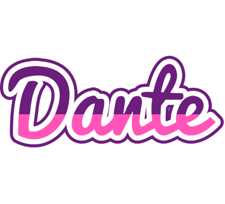 Dante cheerful logo