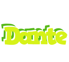 Dante citrus logo